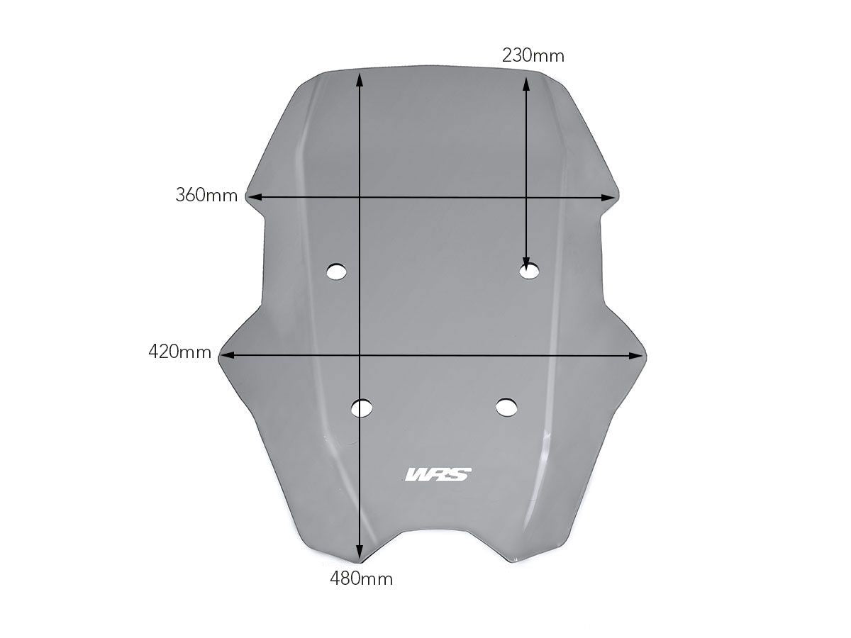 WRS Touring Windscreen BMW C 400 X 2018-2026