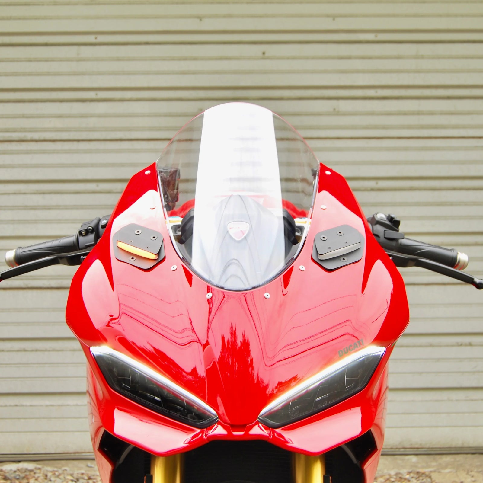 NRC Ducati Panigale V2 Mirror Block Off Turn Signals (2025-Present)