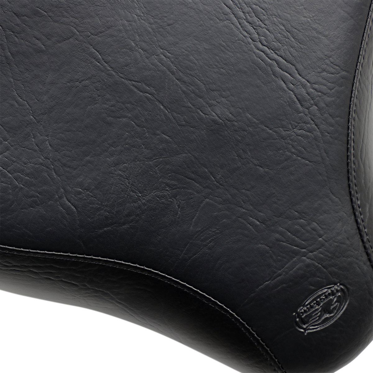 Mustang Wide Studded Solo Seat - Softail '84-'99