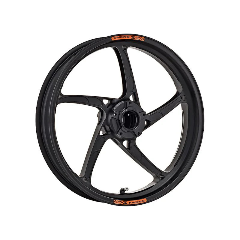 OZ Racing Piega R Forged Aluminum Wheel Set Anodized Black For Yamaha R1 / R1S / R1M