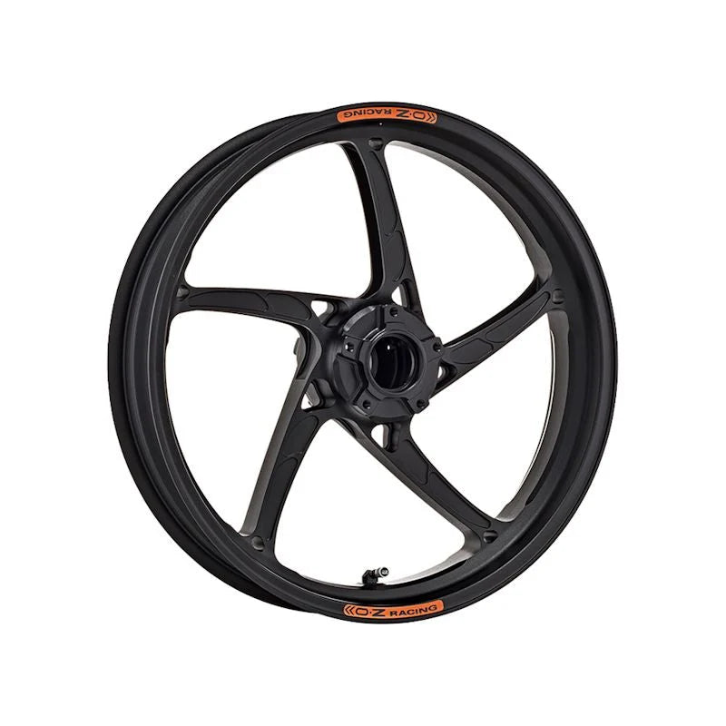 OZ Racing Piega R Forged Aluminum Wheel Set Anodized Black For Yamaha R1 / R1S / R1M