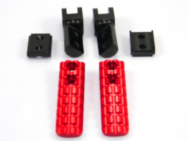Ducabike DBK PPDVP06 Adjustable Passengers Pegs - RED