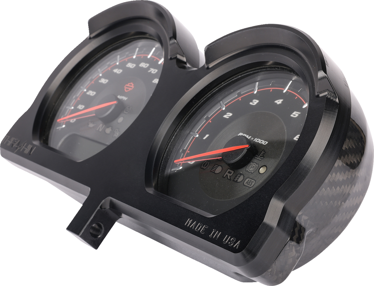 Thrashin Supply CO. Gauge Relocation Kit