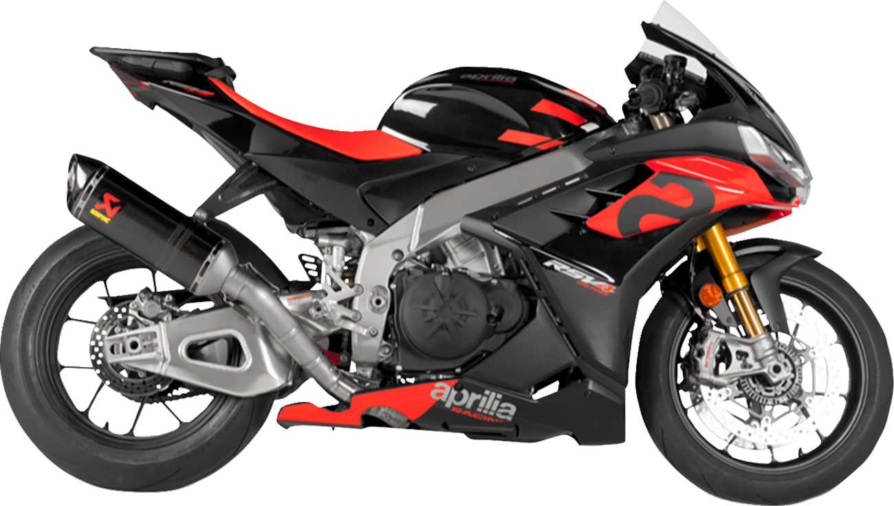 Akrapovic Evolution Line Exhaust System - Titanium/Carbon Fiber - RSV4