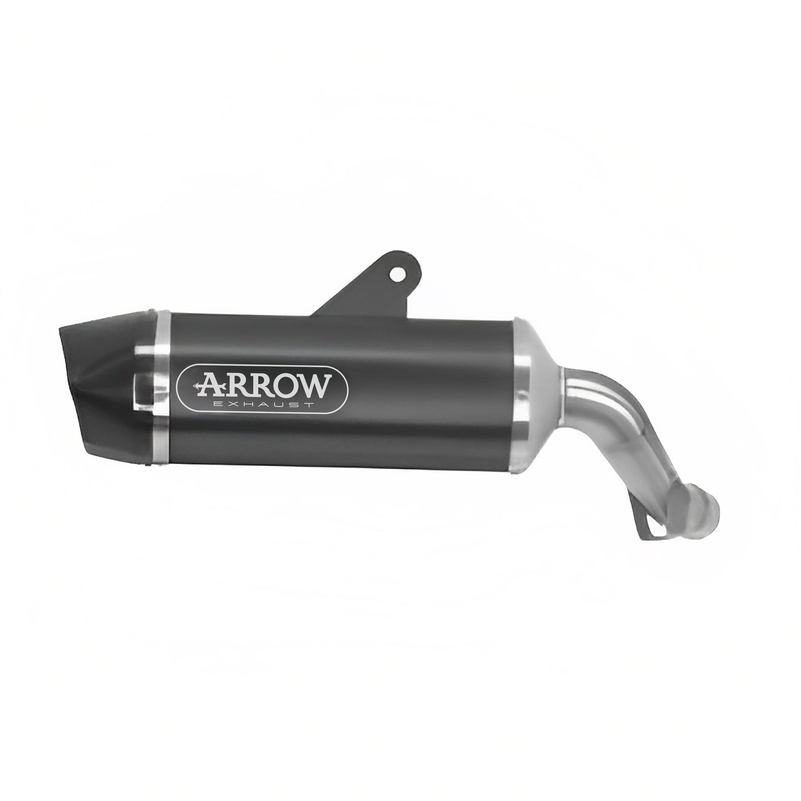Arrow 71945AKN Indy-Race Aluminium Dark Slip On With Carbon End Cap