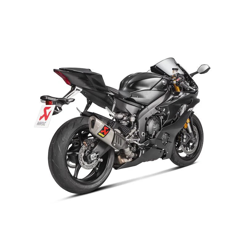 Akrapovic GP Slip On Titanium Exhaust Kit For Yamaha R6 2017 To 2019