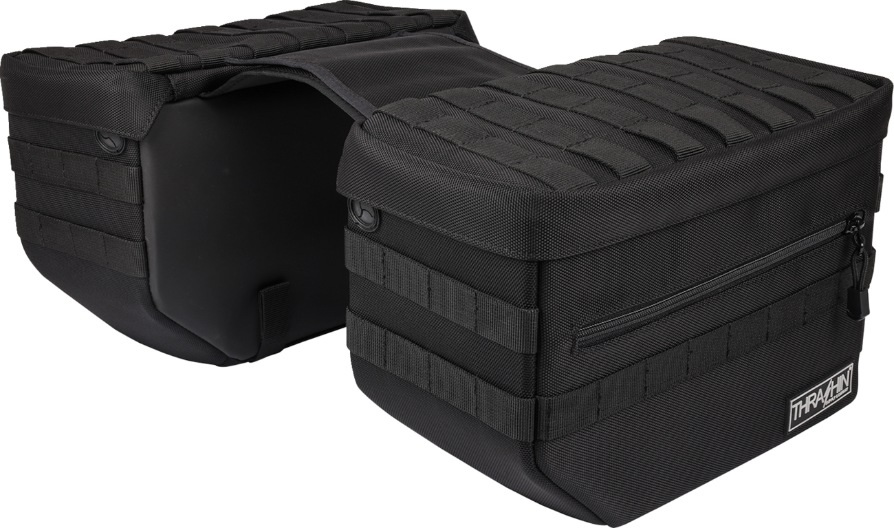 Thrashin Supply CO. Escape Saddlebags - Black