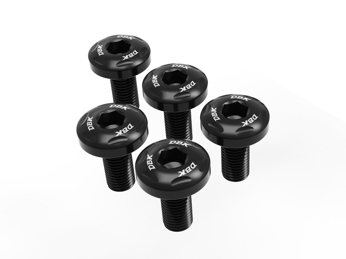 Ducabike DBK KVT74 KTM 990 Duke Exhaust Protection Screws Kit - Black