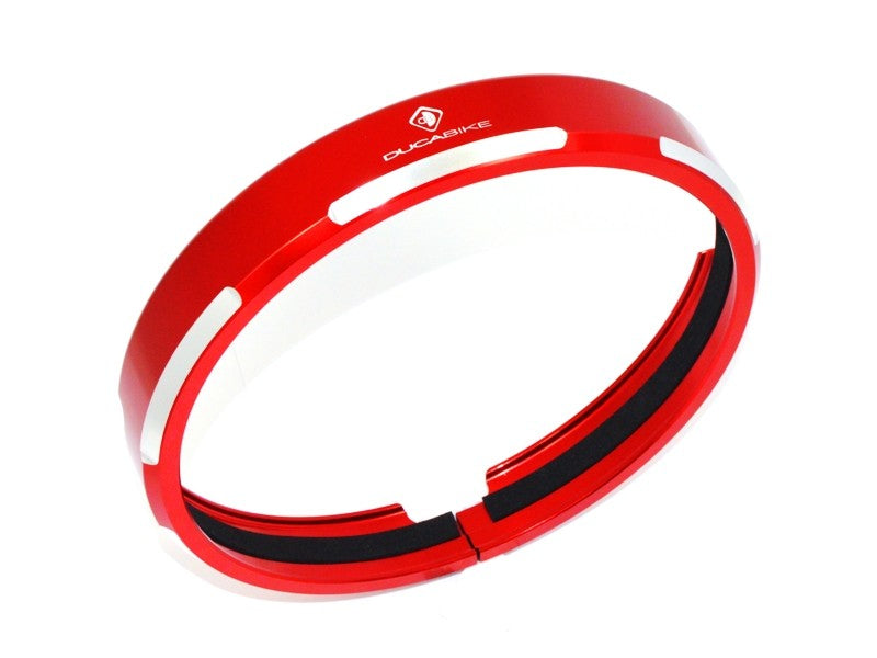 Ducabike DBK CFSCRA01 Scrambler Billet Aluminium Headlight Trim - RED