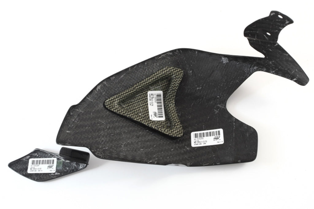 Fullsix Carbon SWINGARM GUARD With SLIDER And SHARK FIN
