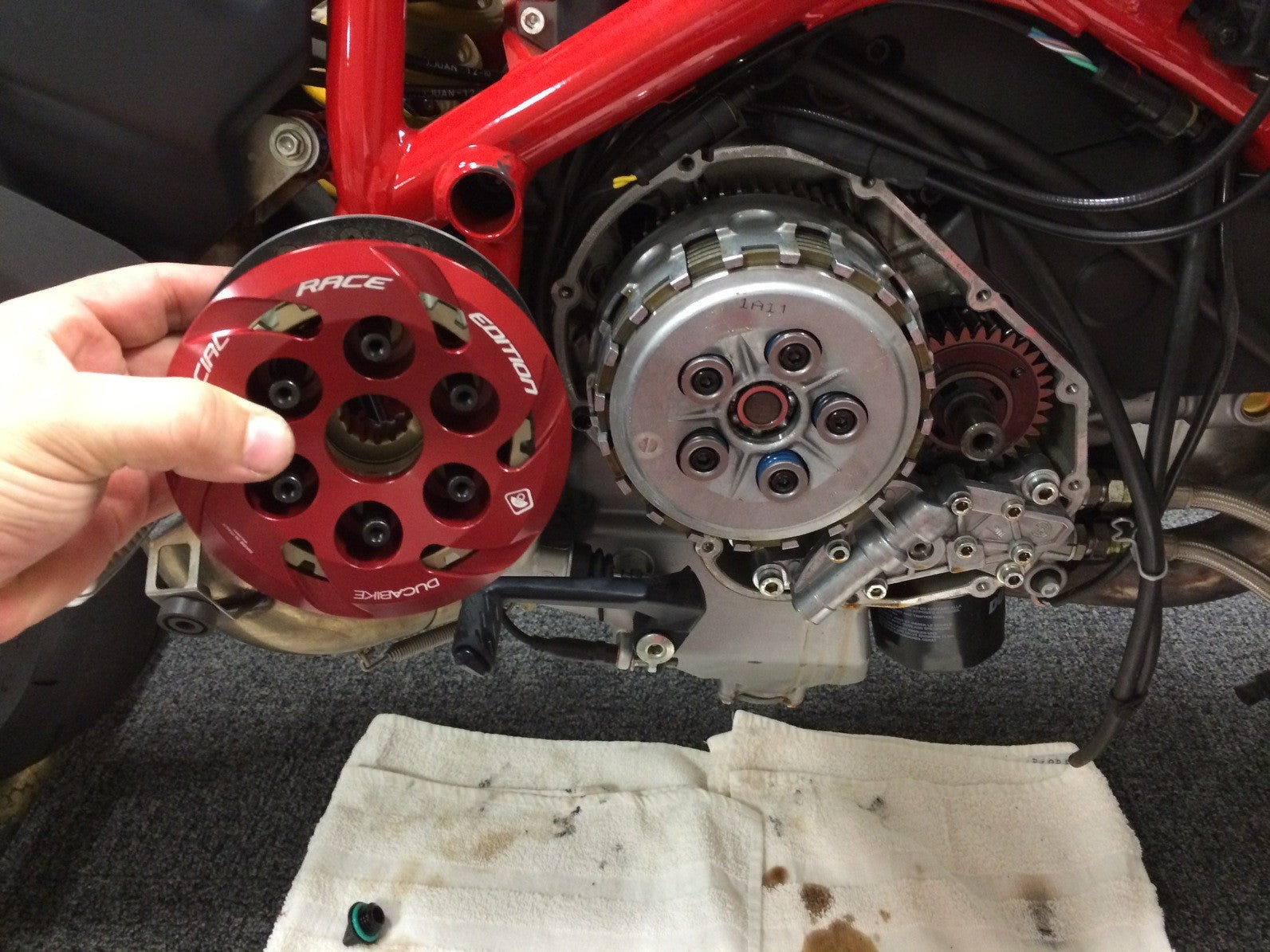Ducabike DBK FA848OIL Slipper Clutch 6 Springs Adjustable Oil Bath