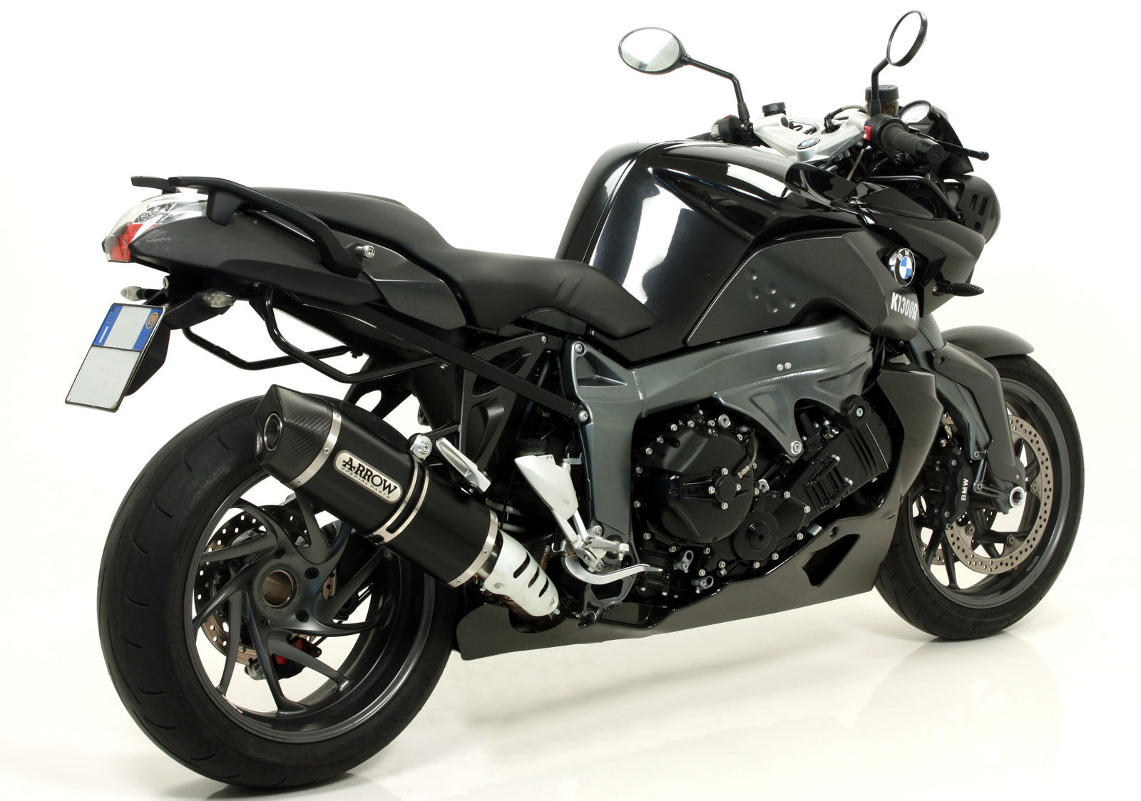 Arrow Maxi Race-Tech Aluminium Dark" Slip On With Carbon End Cap"