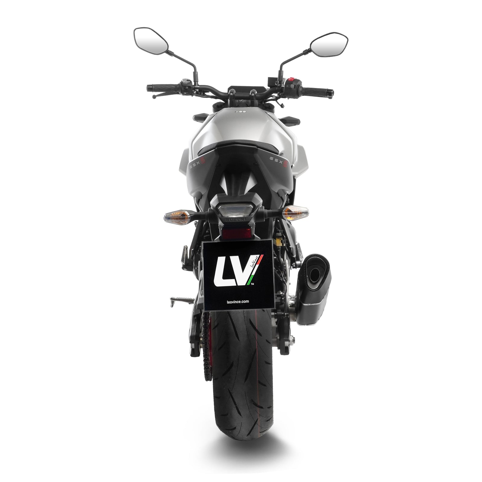 LeoVince Lv-14 R Black Edition (15640BU) - for SUZUKI | GSX-8S | 2023 - 2024; SUZUKI | GSX-8S | 2025 - 2026 - image 7 of 8