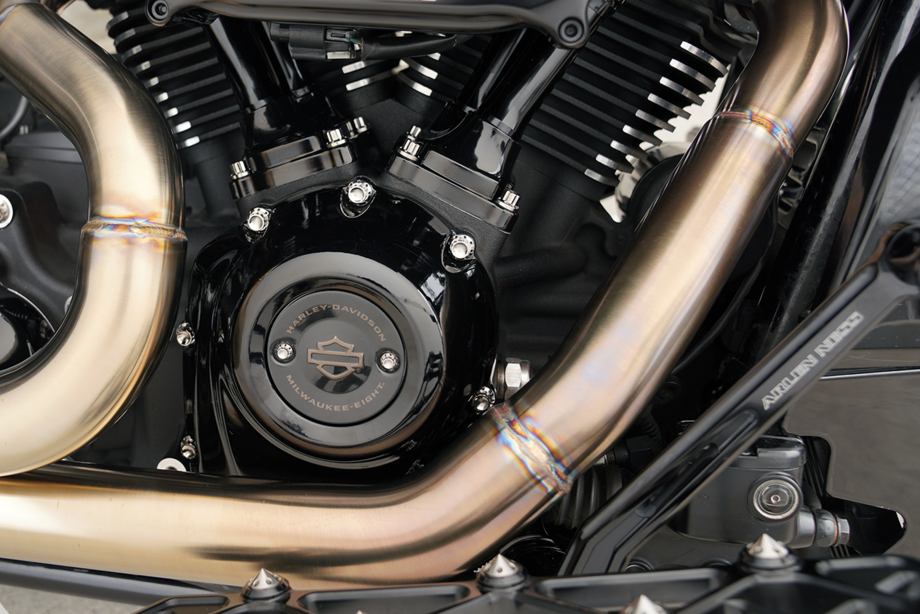 Arlen NESS Bolt Kit - Cam Cover/Point Cover - Titanium - 12-Point - Polished