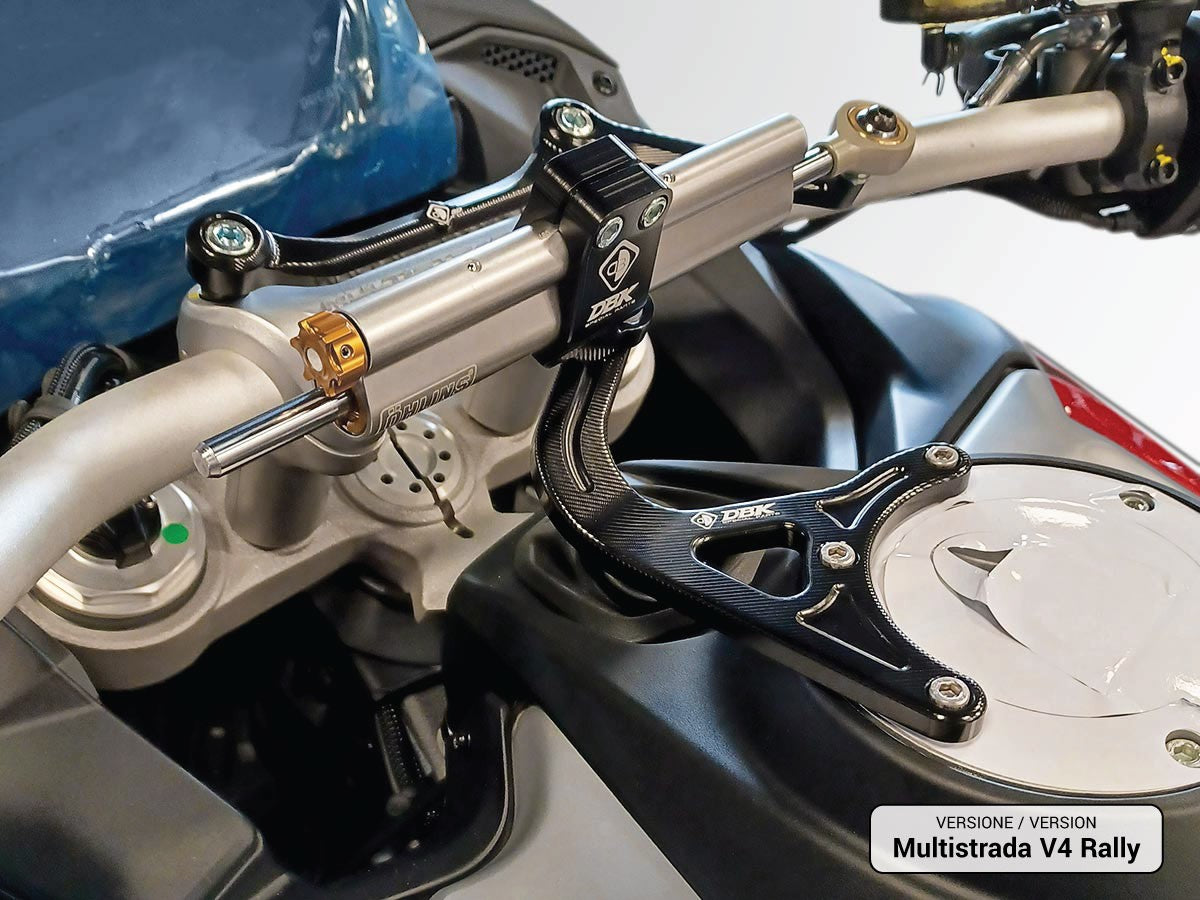Ducabike DBK SAS18 MTSV4 Pp Kit Mount Steering Damper - BLACK-BLACK