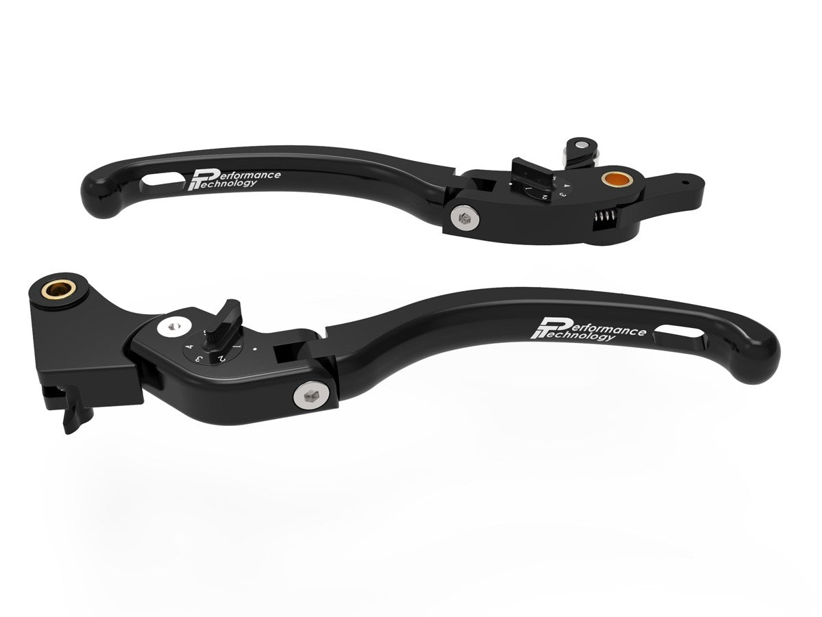 Ducabike DBK LE19 BMW Brake / Clutch Adjustable Levers Eco GP 1 - BLACK-BLACK