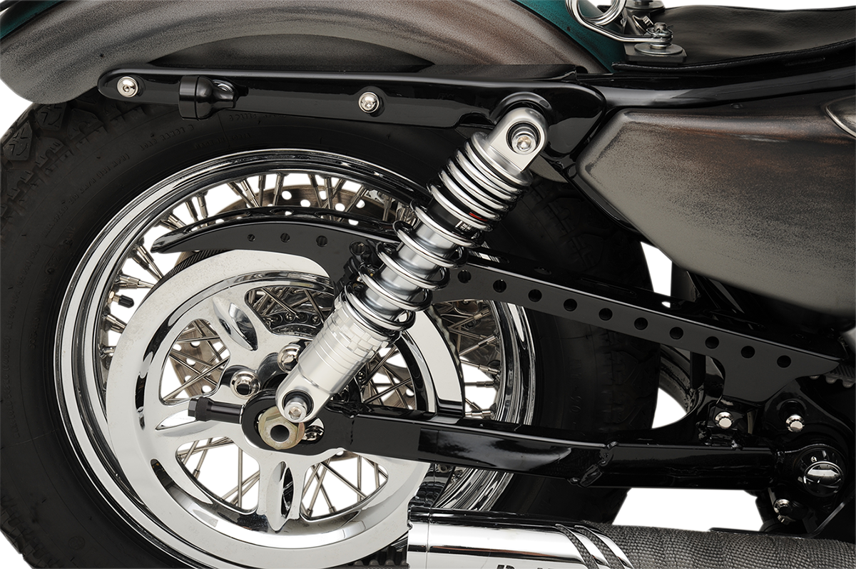 Drag Specialties Shocks Premium Ride-Height Adjustable Shocks - 12" - Standard - Chrome