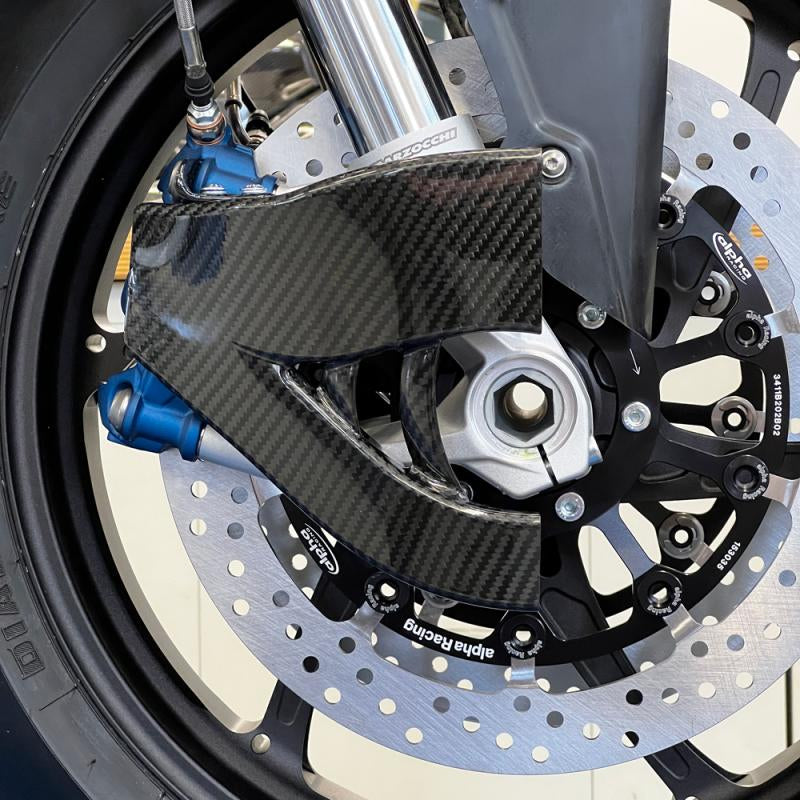 Alpha Racing Carbon Fiber Brake Cooling Ducts For BMW S1000RR M1000RR