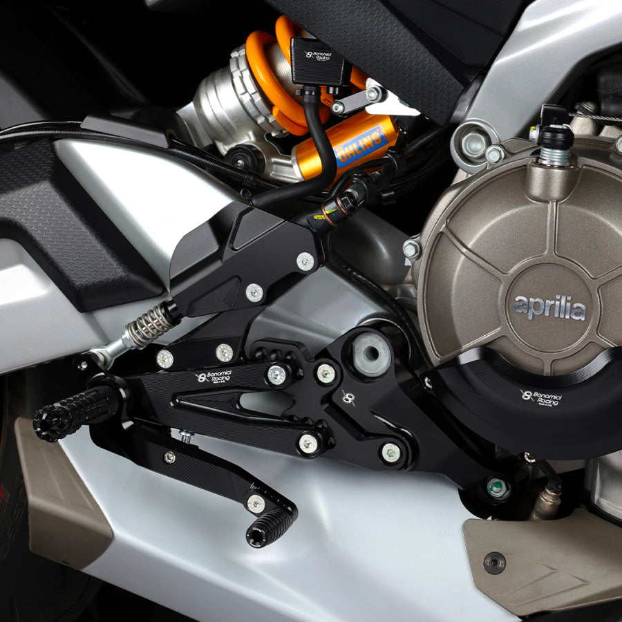 Bonamici Racing Adjustable Rearsets - Aprilia RS 660 - Tuono 660