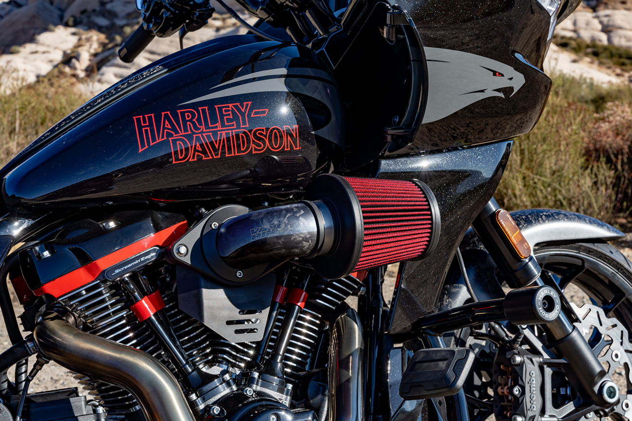 Vance & Hines VO2 Falcon XL Air Intake Kit - Forged Carbon Fiber
