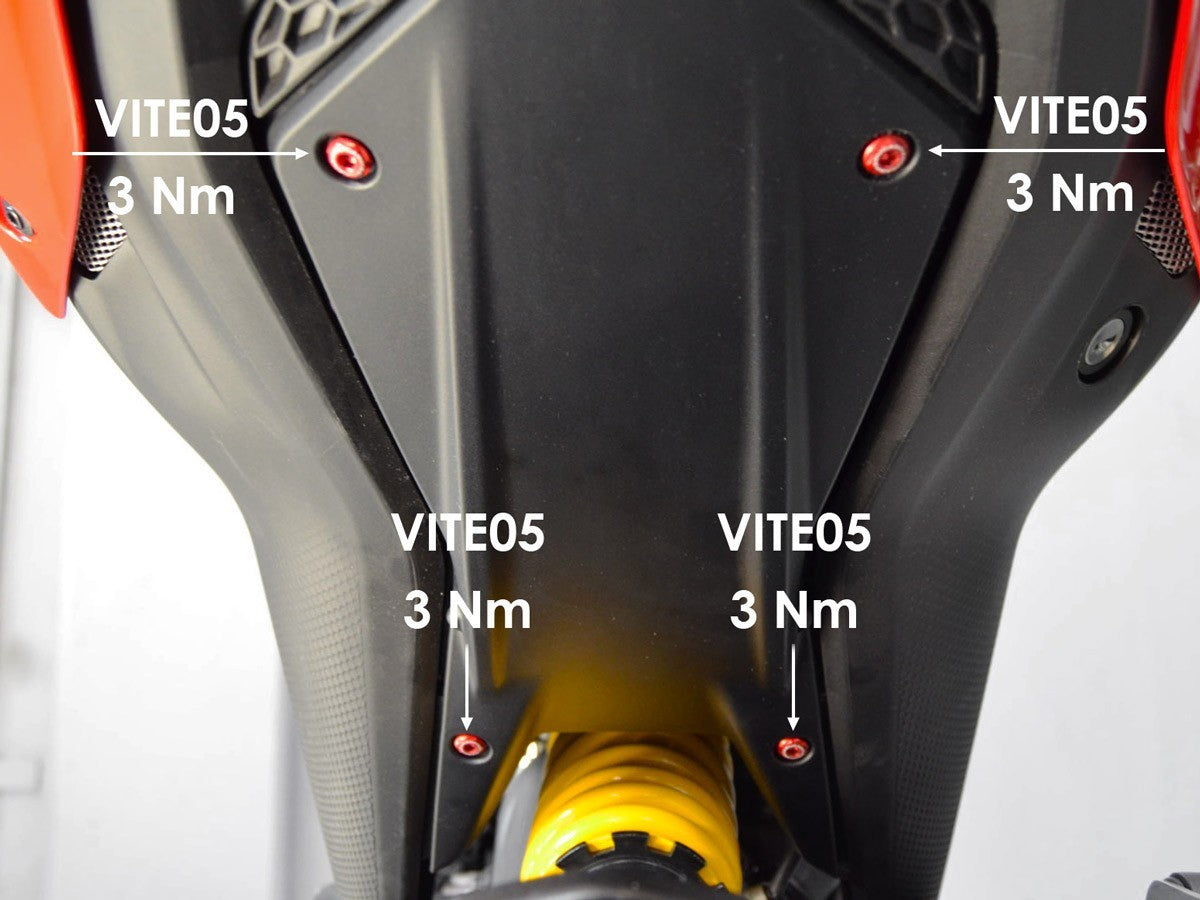 Ducabike DBK KVT17 Under-Tail Screw Kit
