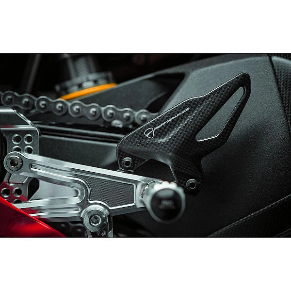 Ducati Performance Carbon Fiber Heel Guard Set For Panigale V4 V4S
