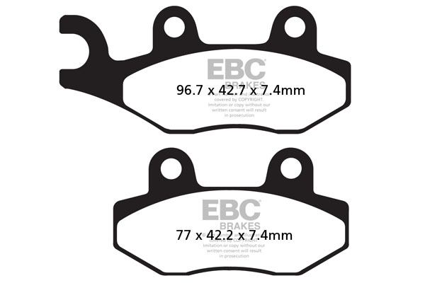EBC Brakes Sport Carbon Brake Pads