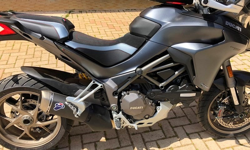 Ducabike DBK CSMTSC15 MTS 1200 My15 Comfort Seat Cover - BLACK-GREY