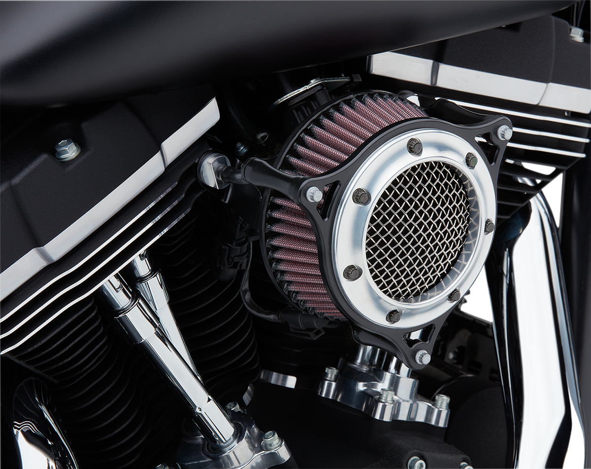 Cobra RPT Air Intake Kit - Chrome/Black - Softail