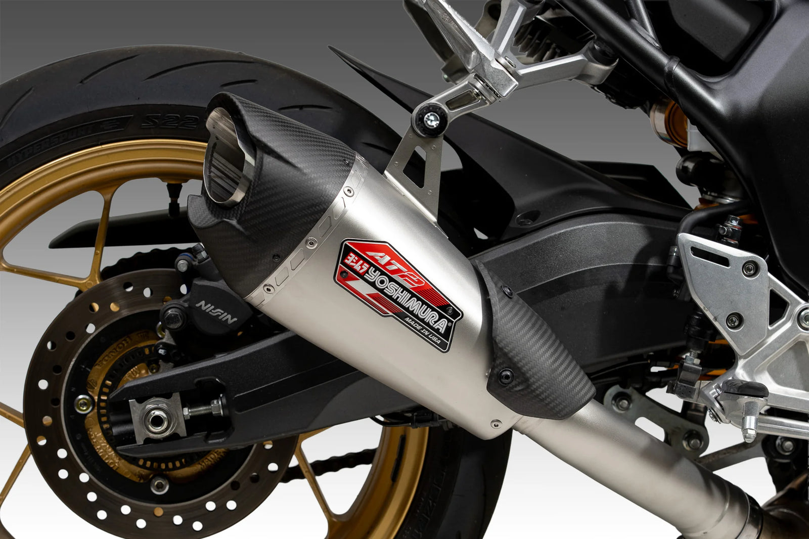 Yoshimura CB1000 25-26 AT2 Stainless Slip-On Exhaust
