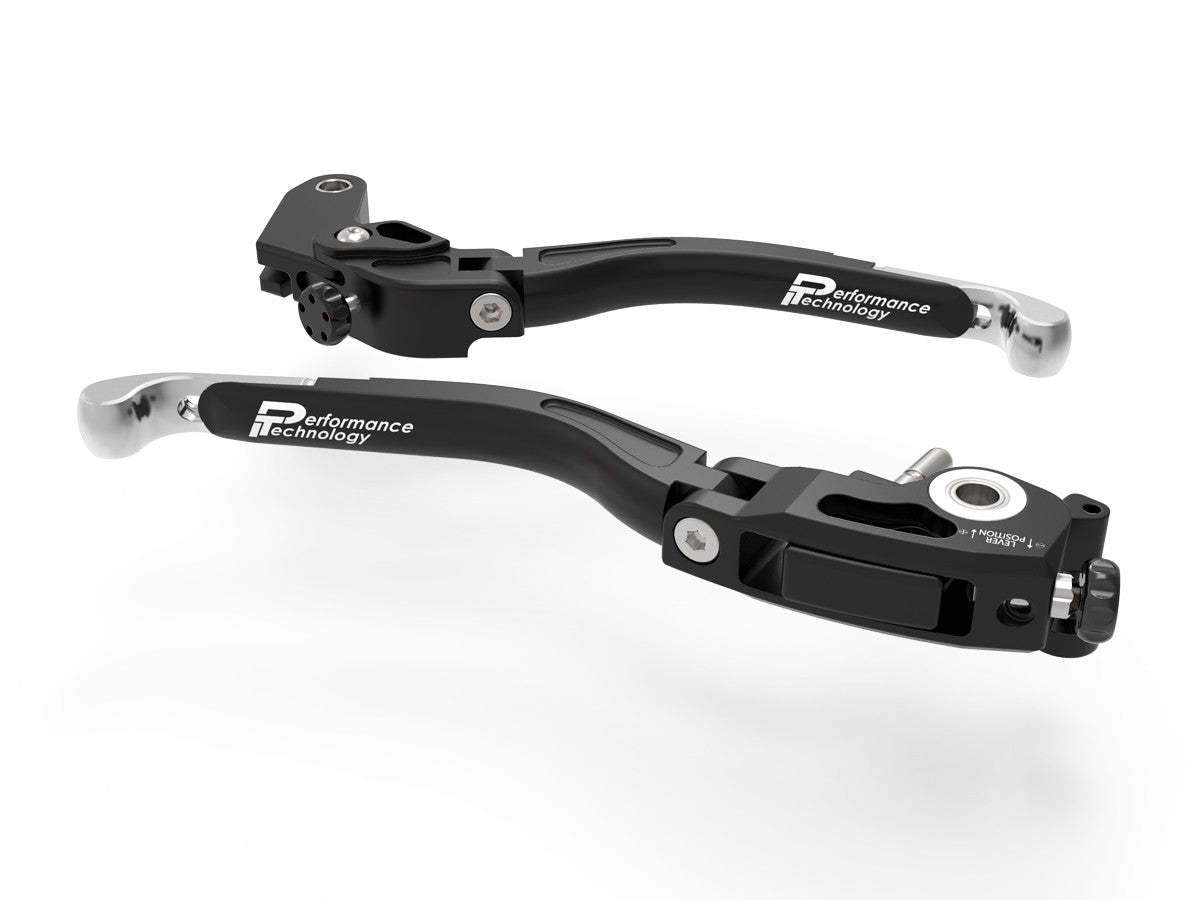 Ducabike DBK L22 Evo Honda Brake + Clutch Levers - BLACK-SILVER