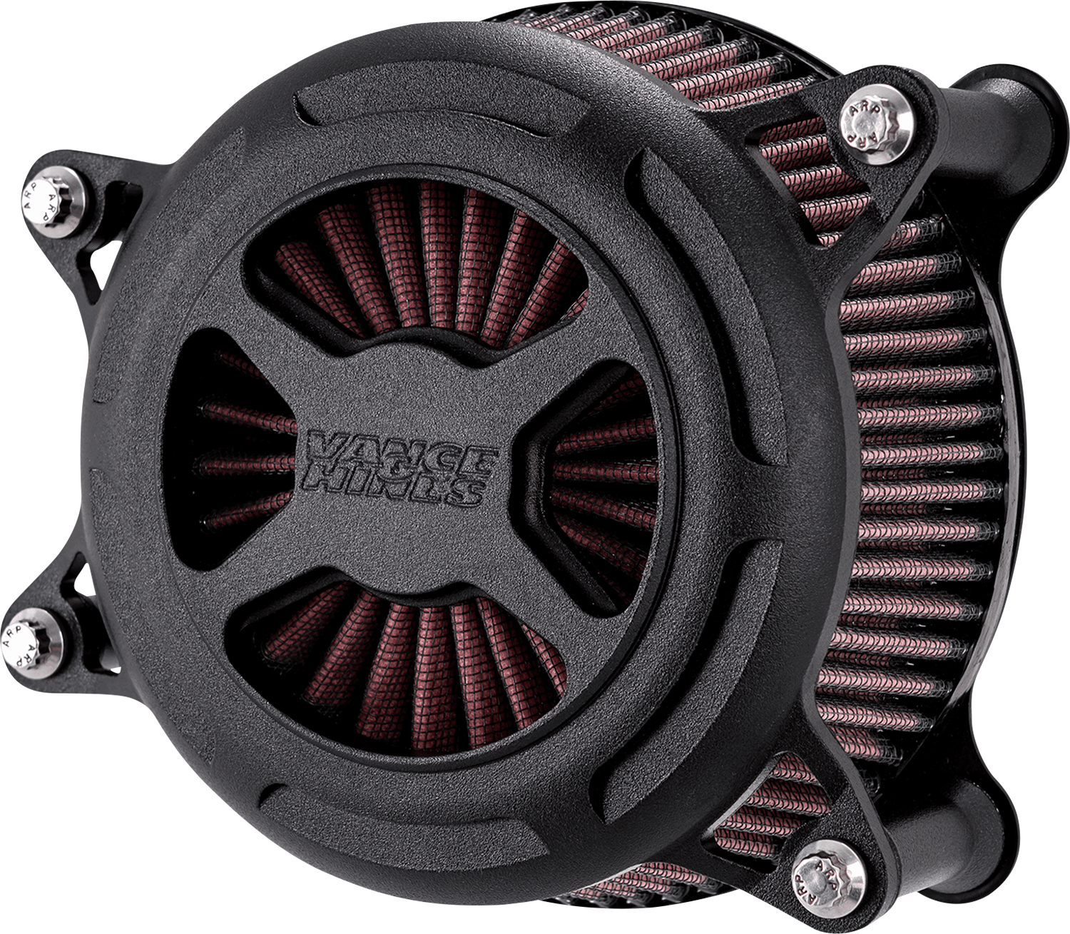 Vance & Hines VO2 X Air Intake Kit - Black Wrinkle