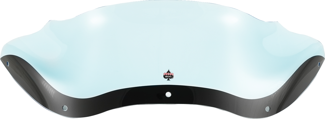 Klock Werks Ice Flare® Windshield - 8" - Blue Ice - '98-'13 FLTR