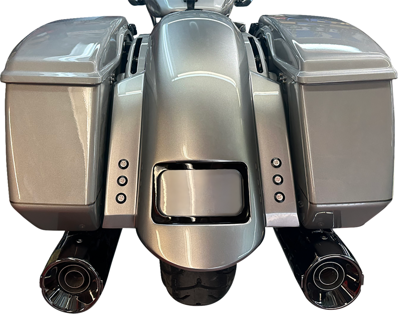 Paul Yaffe Bagger Nation Short Sport Rear Fender With Thunder Pods