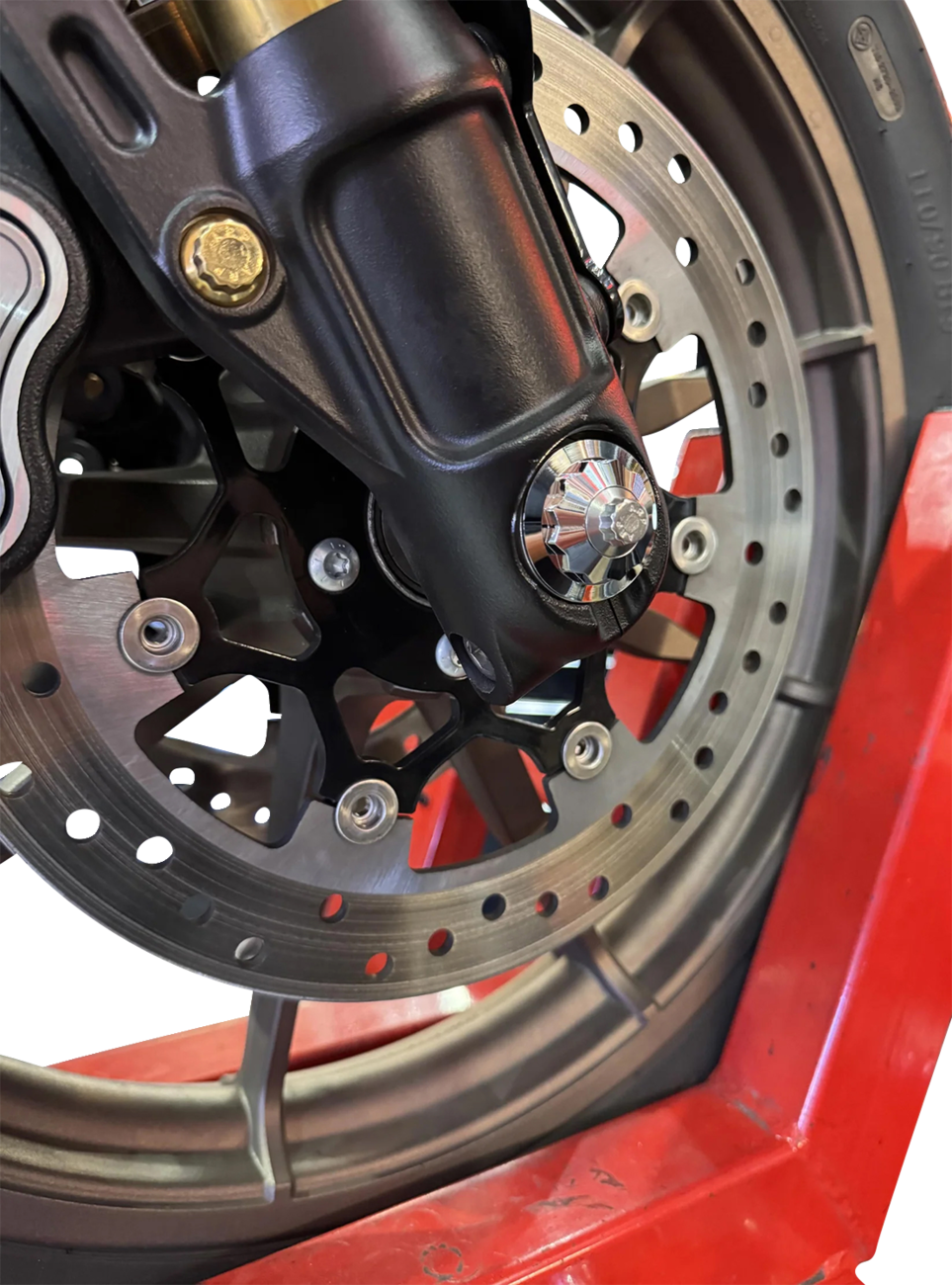 Paul Yaffe Bagger Nation Standard 12 Point Front Axle Cover Kit For Y-Axle Rod