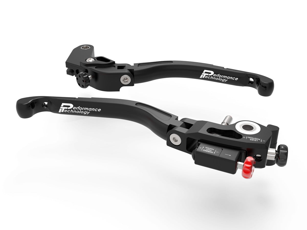 Ducabike DBK L21 Ultimate Honda Brake + Clutch Levers Double Adjustment - BLACK-BLACK