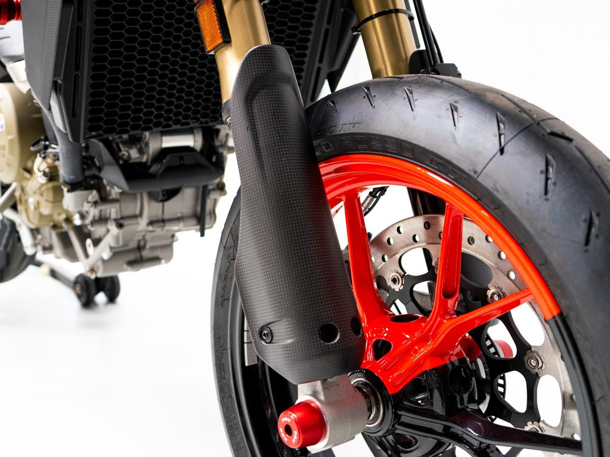 Ducabike DBK CRB150O HM 698 Mono Matt Carbon Front Fork Covers