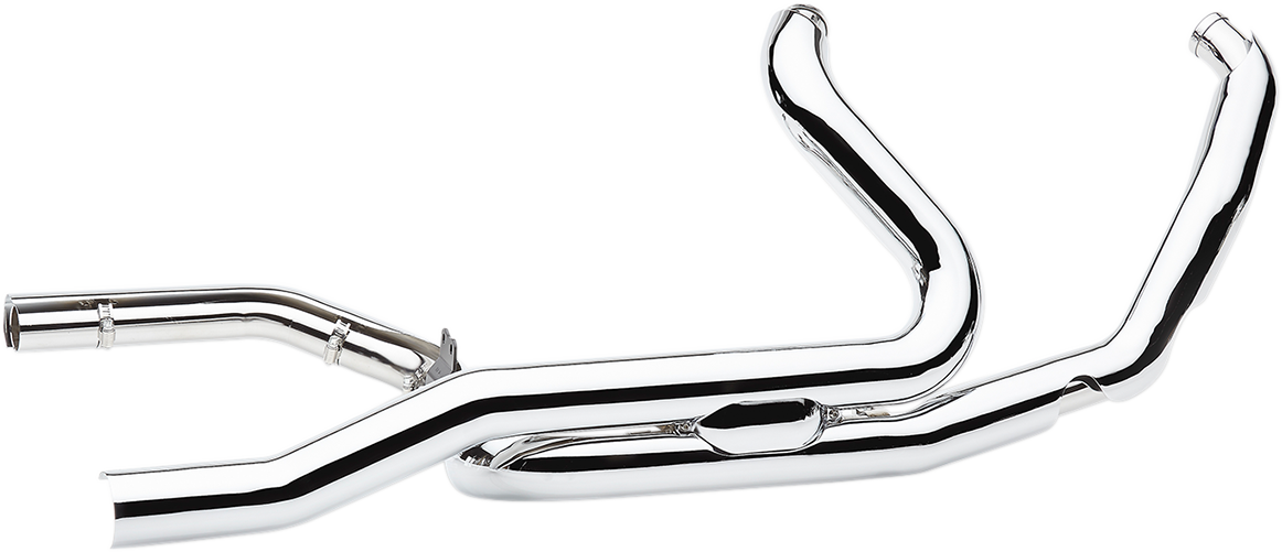 Cobra Powerport Trike Dual Headpipes - Chrome