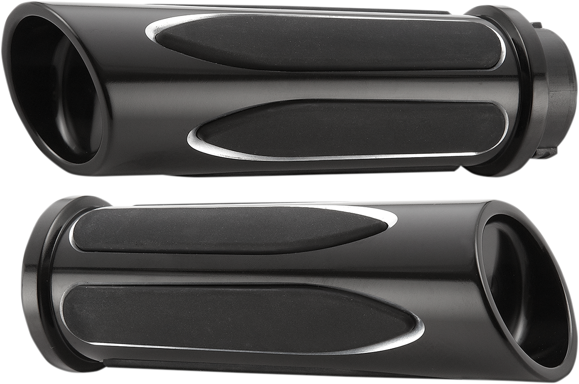 Arlen NESS Deep Cut Comfort Series Grips - TBW - Black