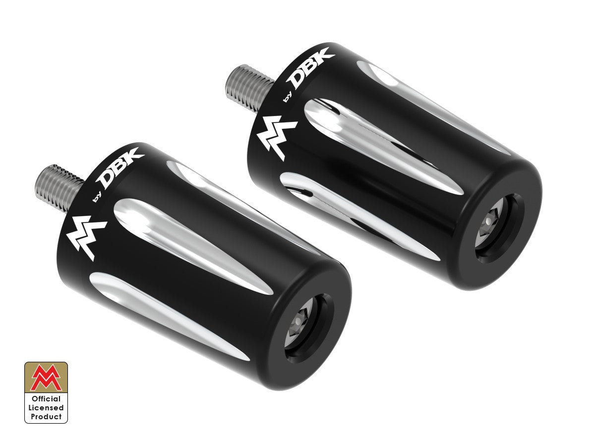 Ducabike DBK Handlebar Bar End Weights Kit Moto Morini Calibro - BLACK