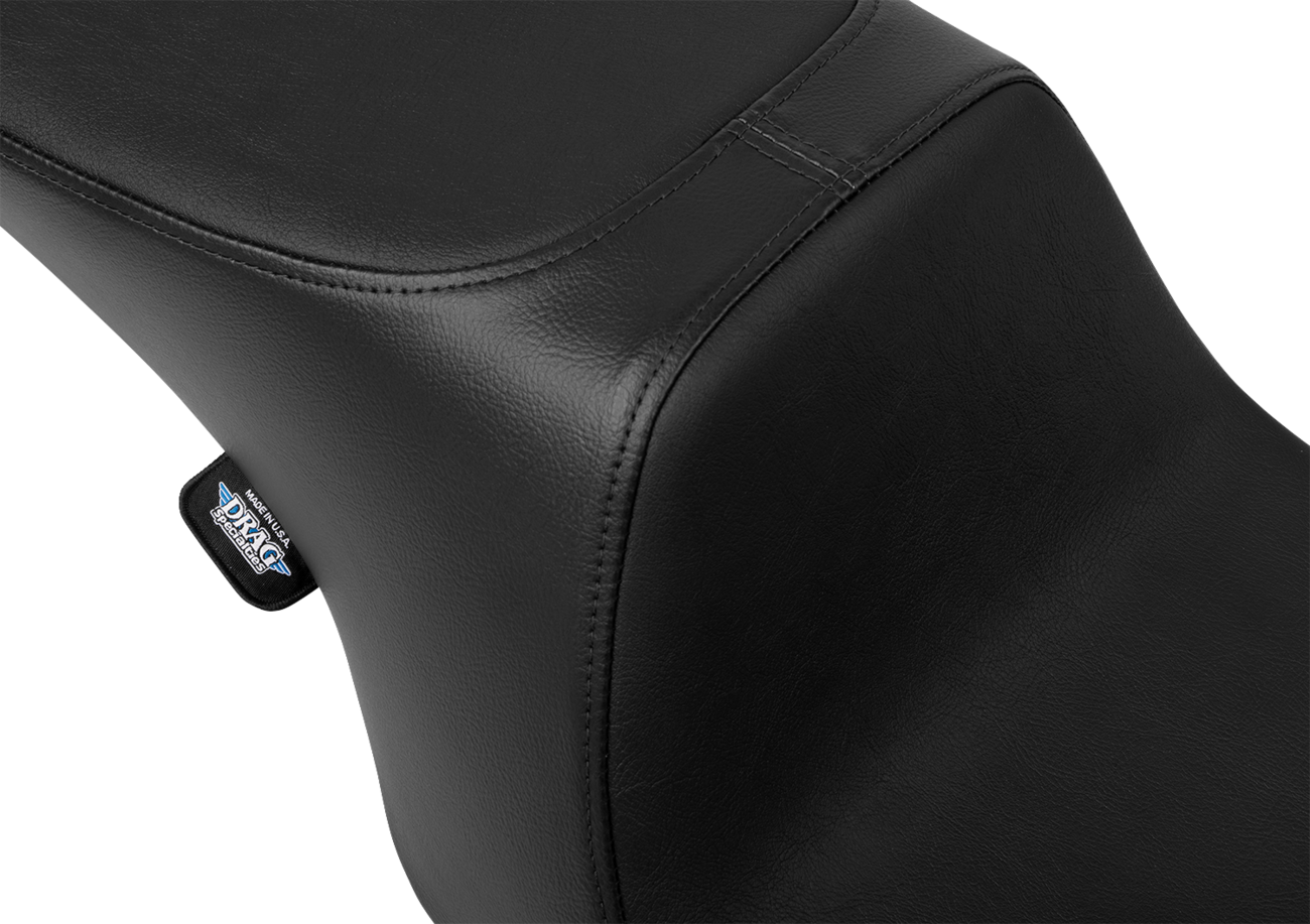 Drag Specialties Seats Predator 2-Up Seat - Vinyl - Smooth - W/O Backrest - FL '97-'07