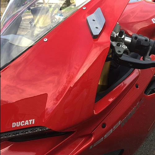 NRC Ducati 959 Panigale Mirror Block Off Turn Signals (2016 - 2019)