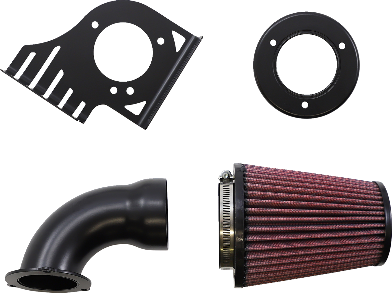 Cobra Cone Air Intake - Black - Softail