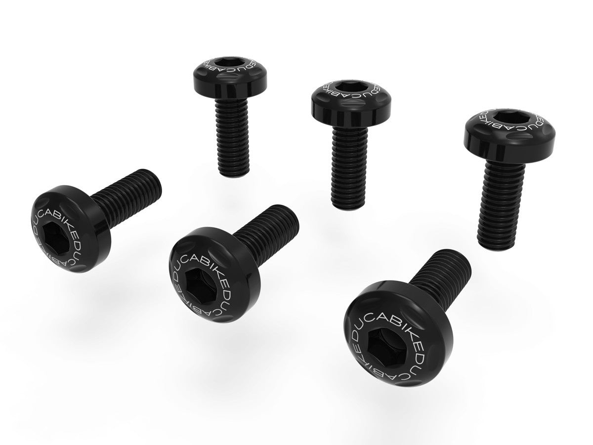 Ducabike DBK KVT06 MTSV4 Panel Screw Kit - BLACK