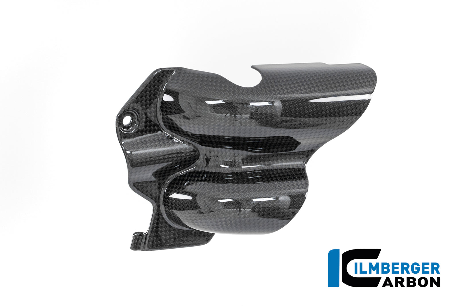Ilmberger Carbon Water Pump Cover Carbon Glossy Ducati Multistrada V4 2025