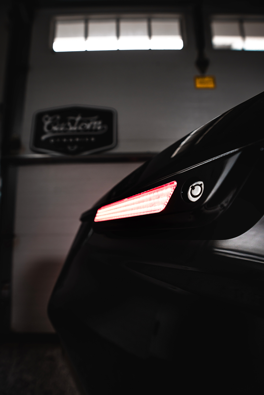 Custom Dynamics Saddlebag Latch Lights - Red