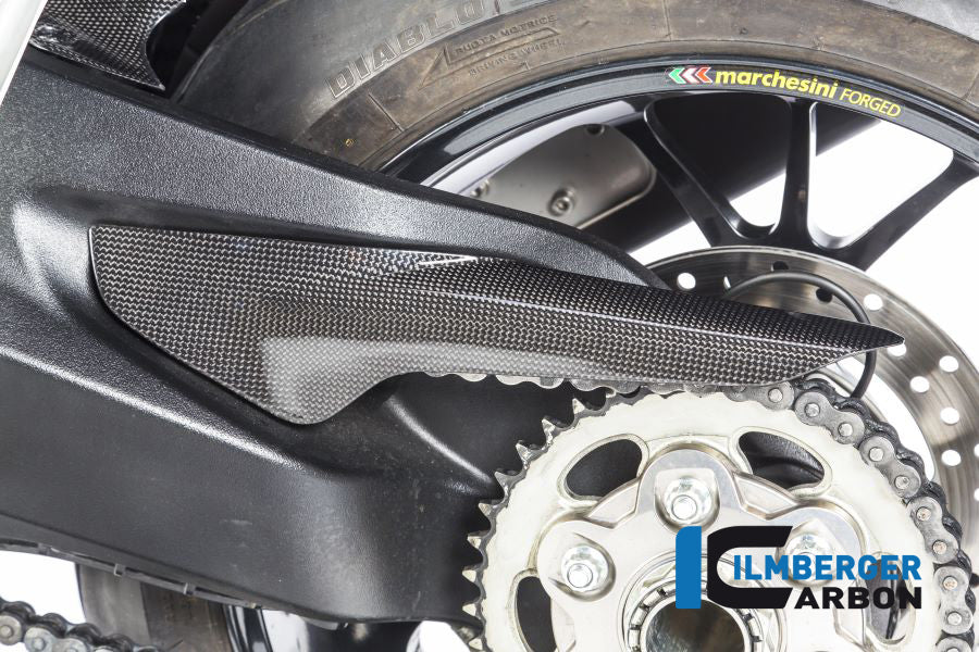 Ilmberger Carbon Rear Chain Guard - Gloss