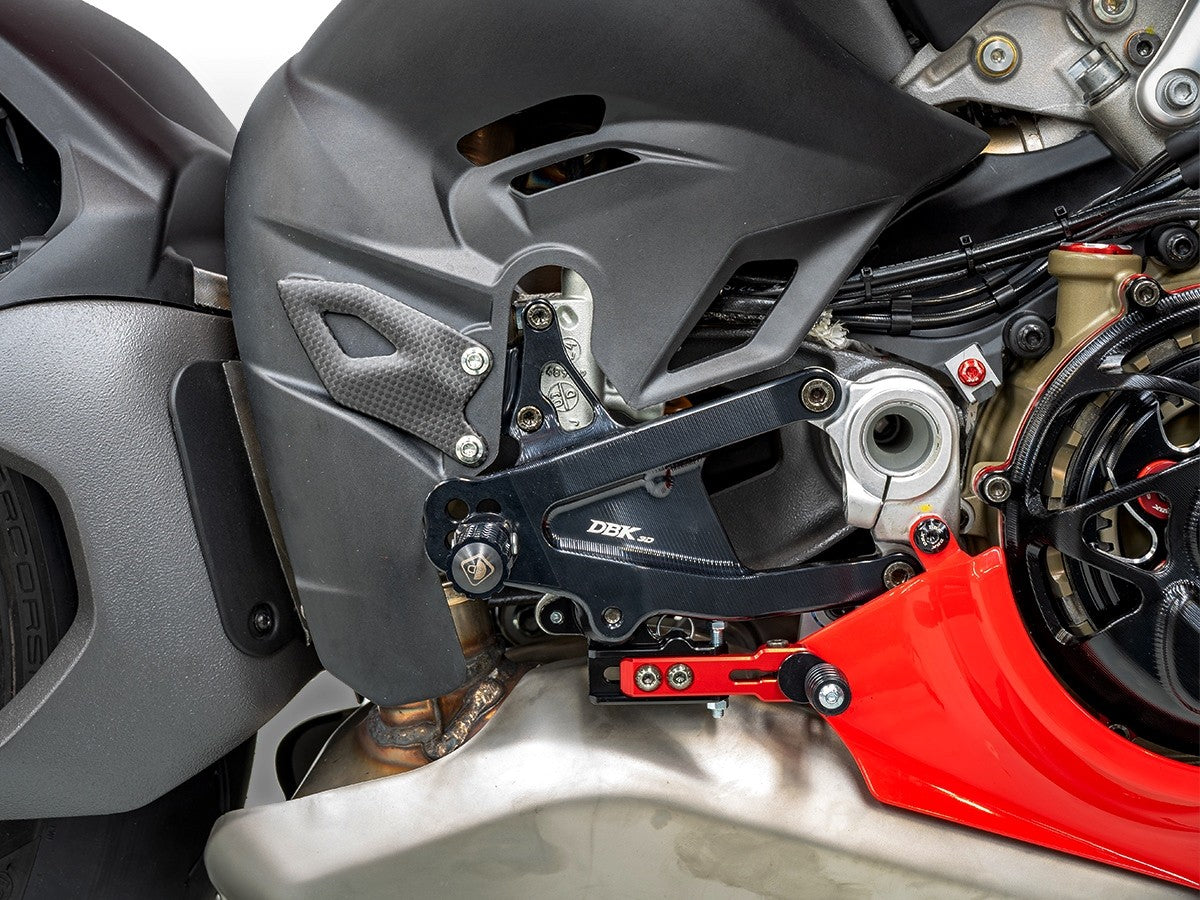 Ducabike DBK PRV402 – Panigale V4 MY25 Adjustable SBK Rearsets