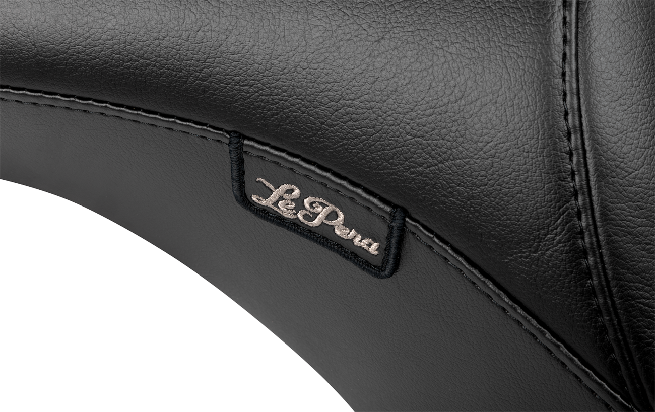 Le Pera Maverick Seat - Without Backrest - Hot Rod HR2 - Black - FLH/FLT '23-'25