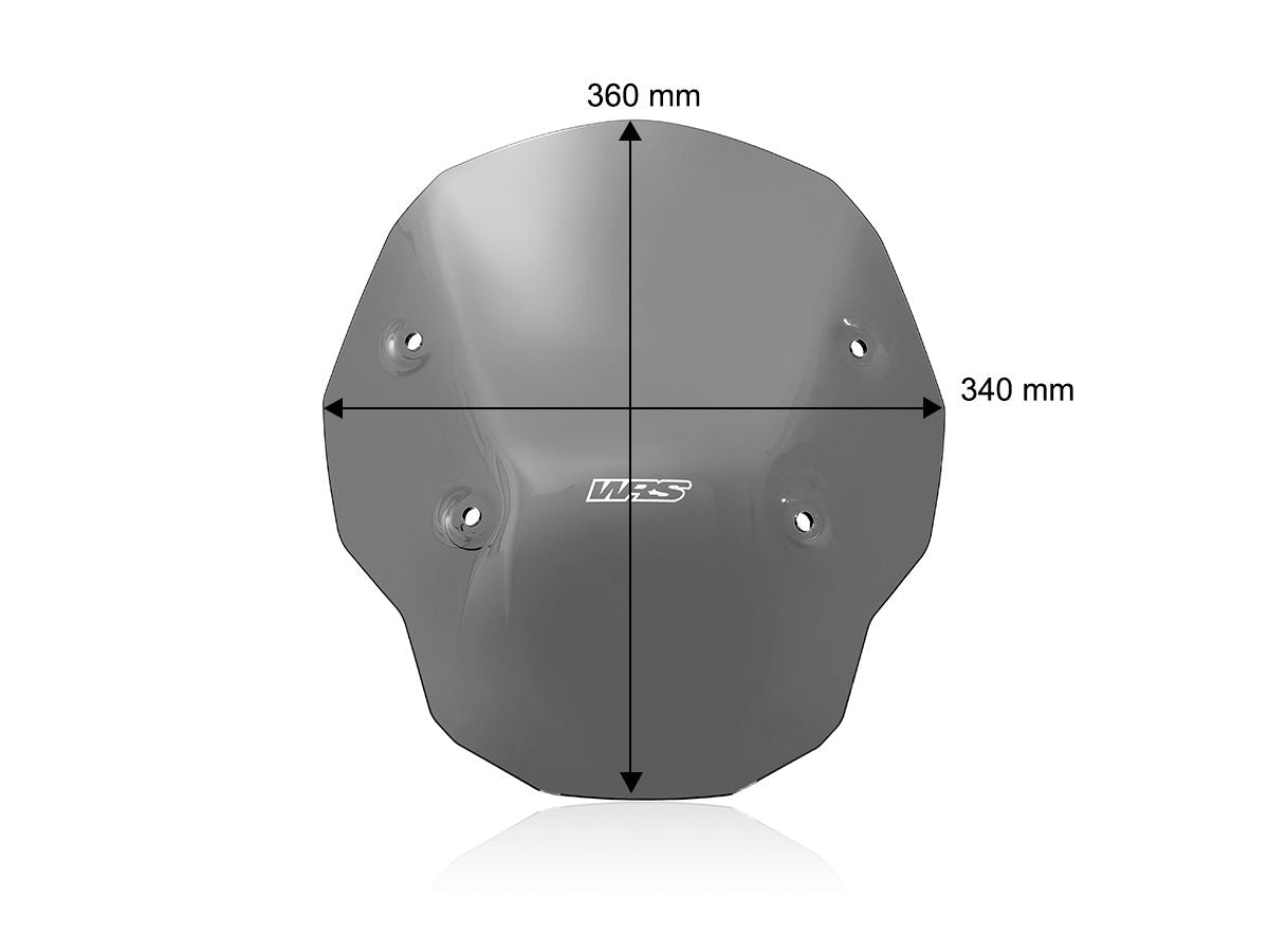 WRS Windscreen Enduro No Radar BMW R 1300 GS 2023-2026